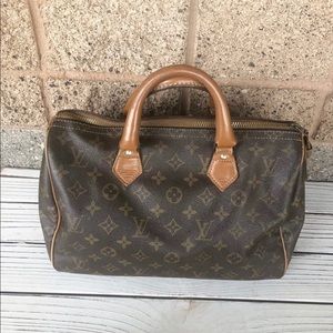 Vintage Louis Vuitton French Company Speedy 30